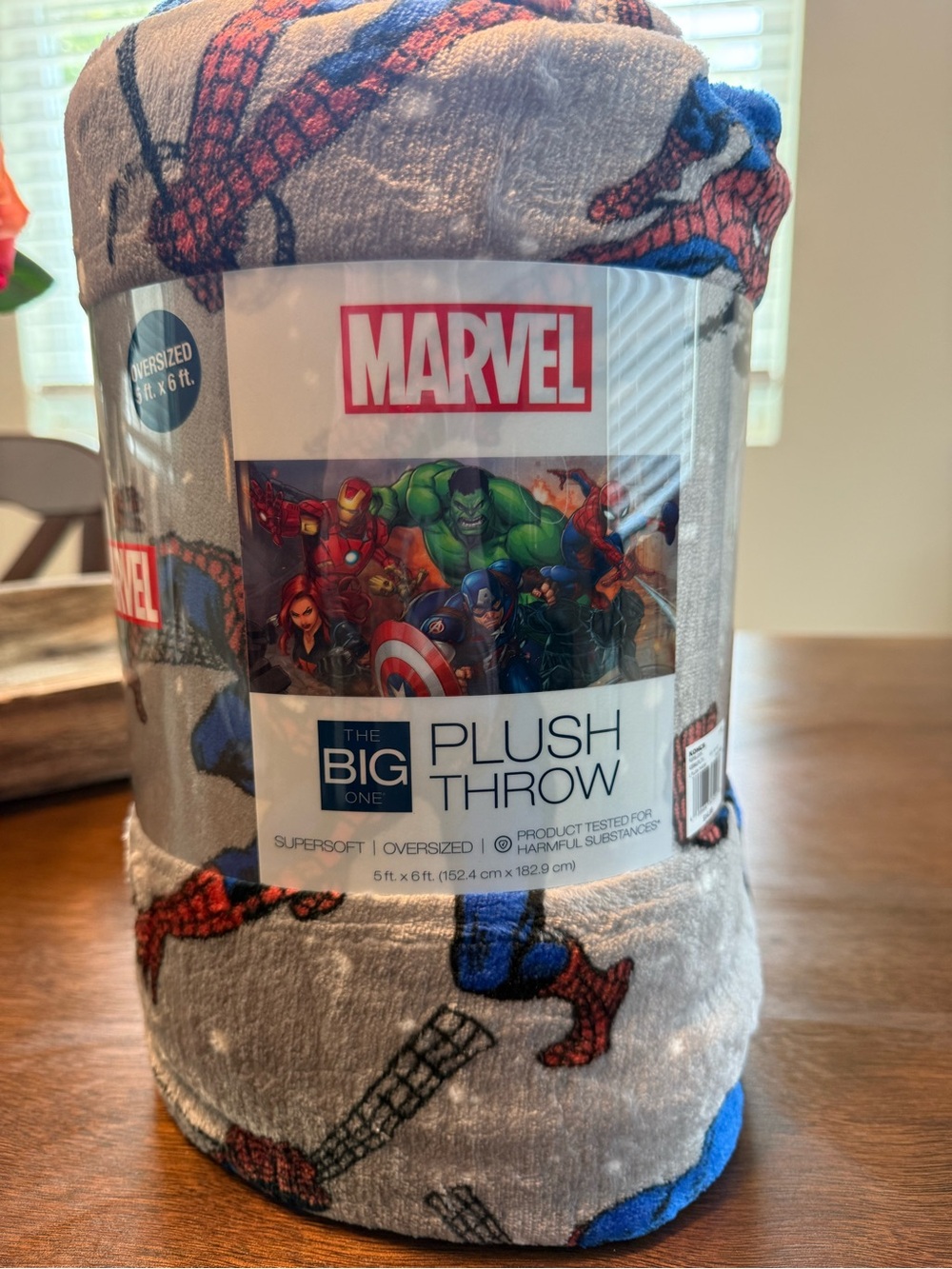 Plush Oversized Throw Blanket ‘SPIDER-MAN’
